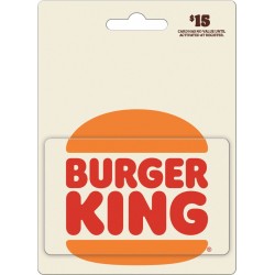 Burger King - $15 Gift Card