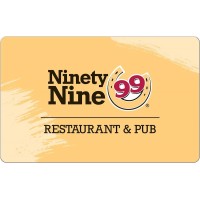 99 Restaurant & Pubs - $50 Gift Card [Digital]